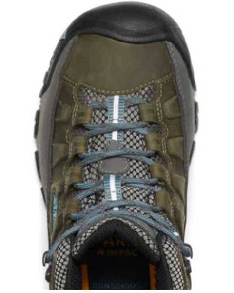 Image #3 - Keen Women's Targhee III Waterproof Hiking Shoes - Soft Toe, Grey, hi-res