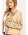 Double D Ranch Women's String West of Rio Jacket, Tan, hi-res