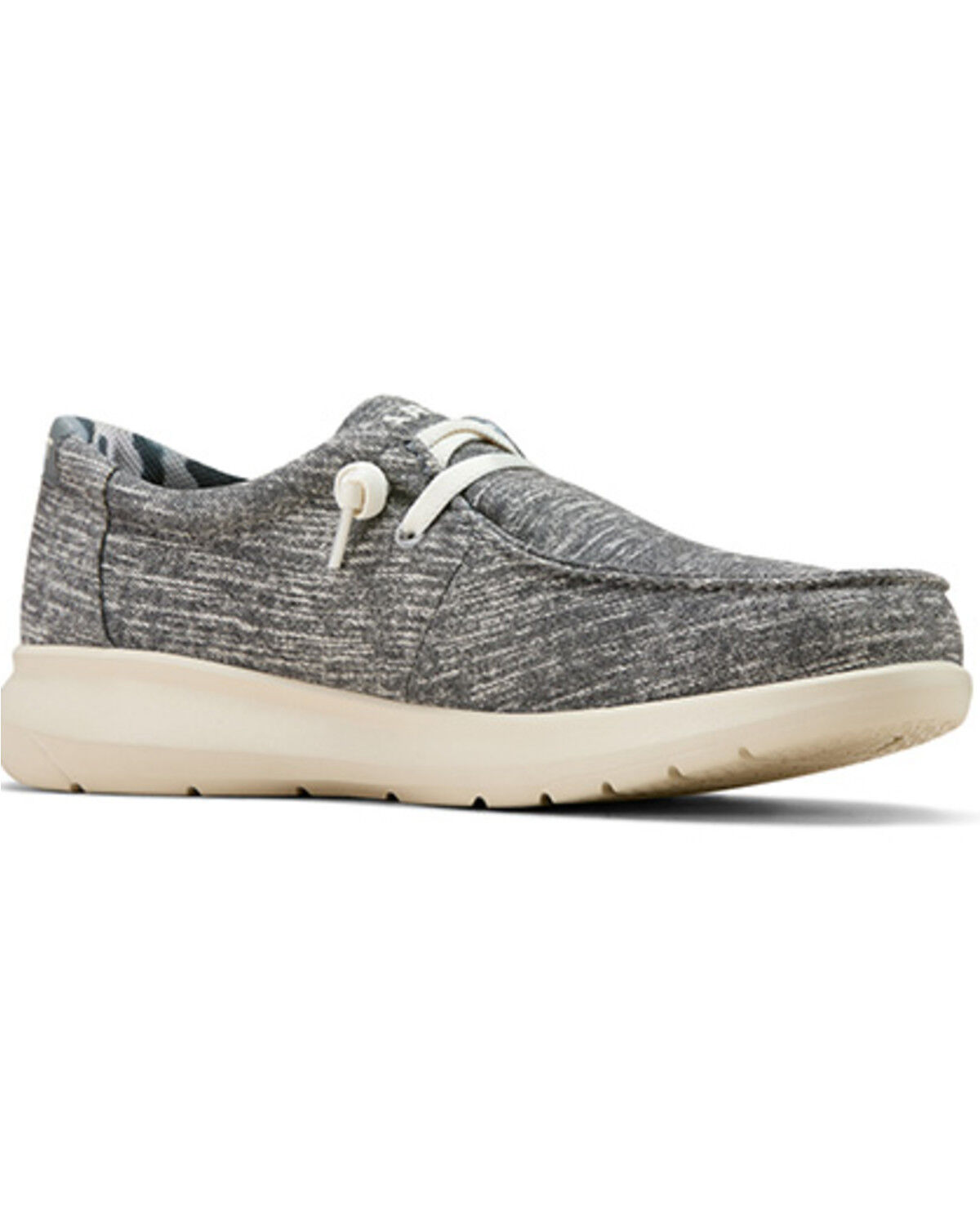 Image #1 - Ariat Men's Hilo Casual Shoes - Moc Toe, Grey, hi-res