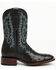 Image #2 - Cody James Men's Buzzard Exotic Full Quill Ostrich Western Boots - Broad Square Toe, Black, hi-res