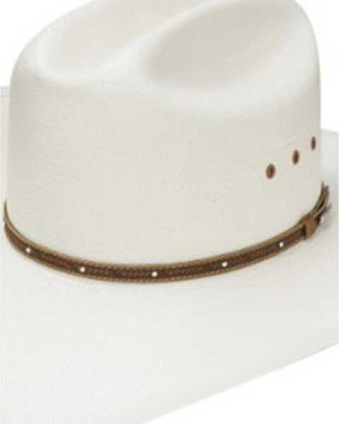 Image #1 - Stetson Stanhope 10X Straw Cowboy Hat, Natural, hi-res