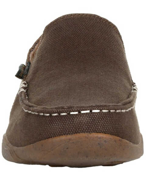 Image #5 - Georgia Boot Men's Cedar Falls Slip-On Shoes - Moc Toe, Brown, hi-res