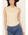 Image #3 - Free People Women's Kate Tee Tank Top, Beige, hi-res