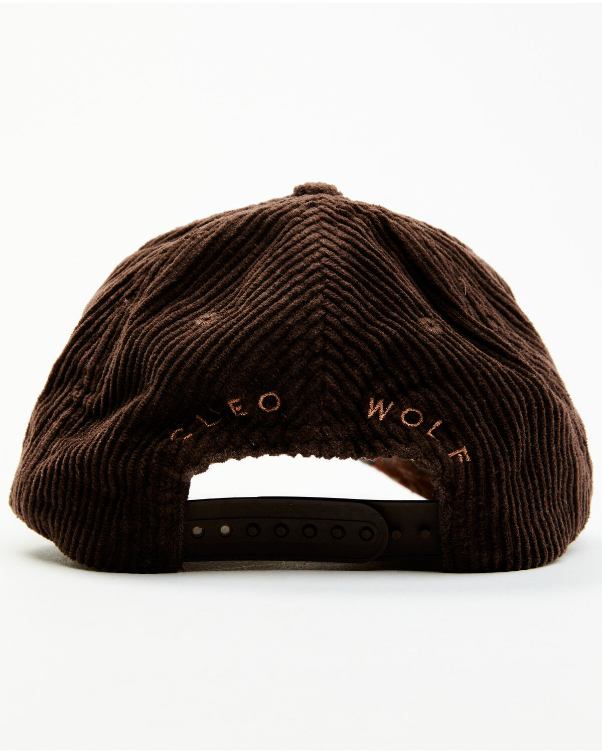 Image #3 - Cleo + Wolf Women's Solid Corduroy Ball Cap, Brown, hi-res