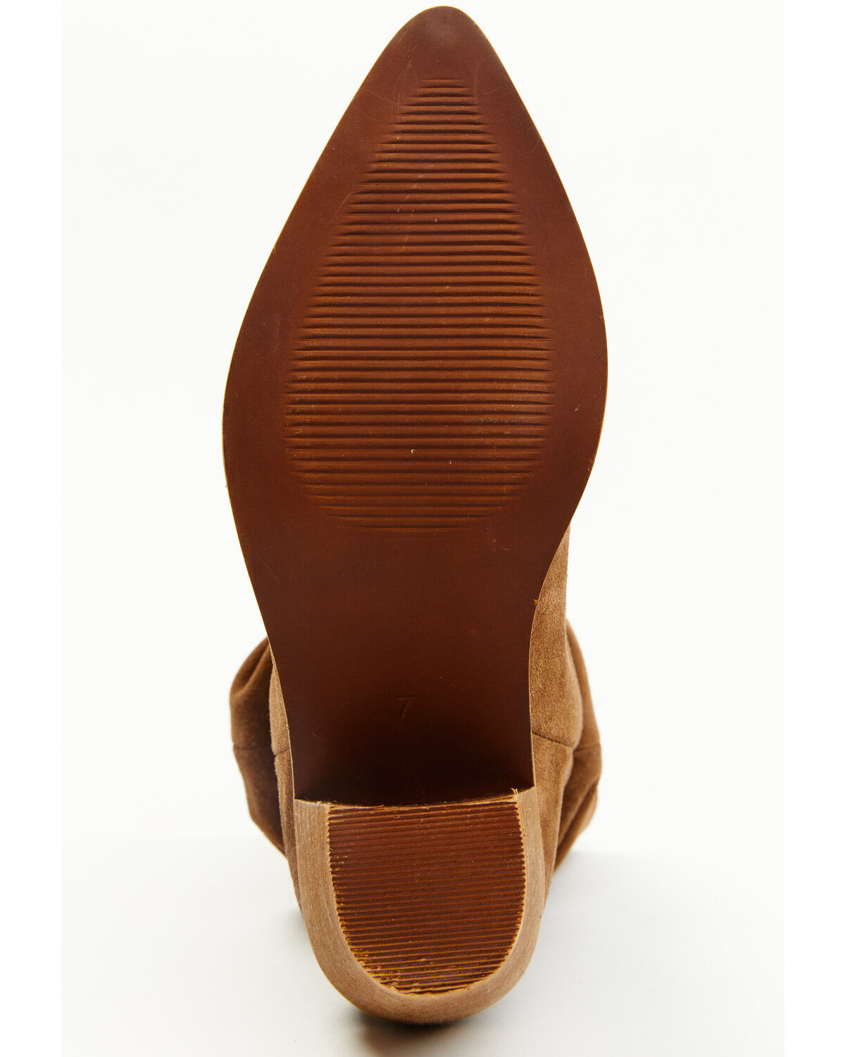 Image #7 - Cleo + Wolf Women's Dani Western Boots - Round Toe, Cognac, hi-res