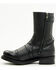 Image #3 - Sendra Women's Juno Motorcycle Boots - Round Toe, Black, hi-res