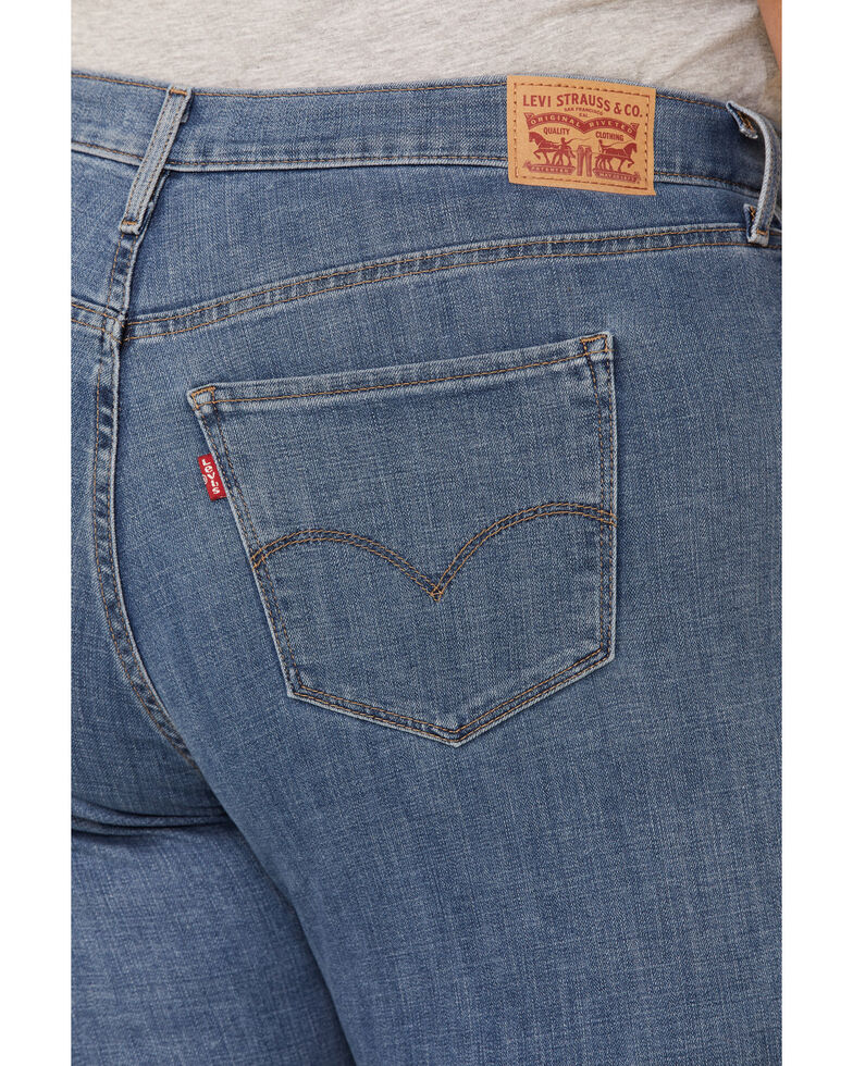 Levi's Women's 721 Lapis Skinny Jeans - Plus, Blue, hi-res