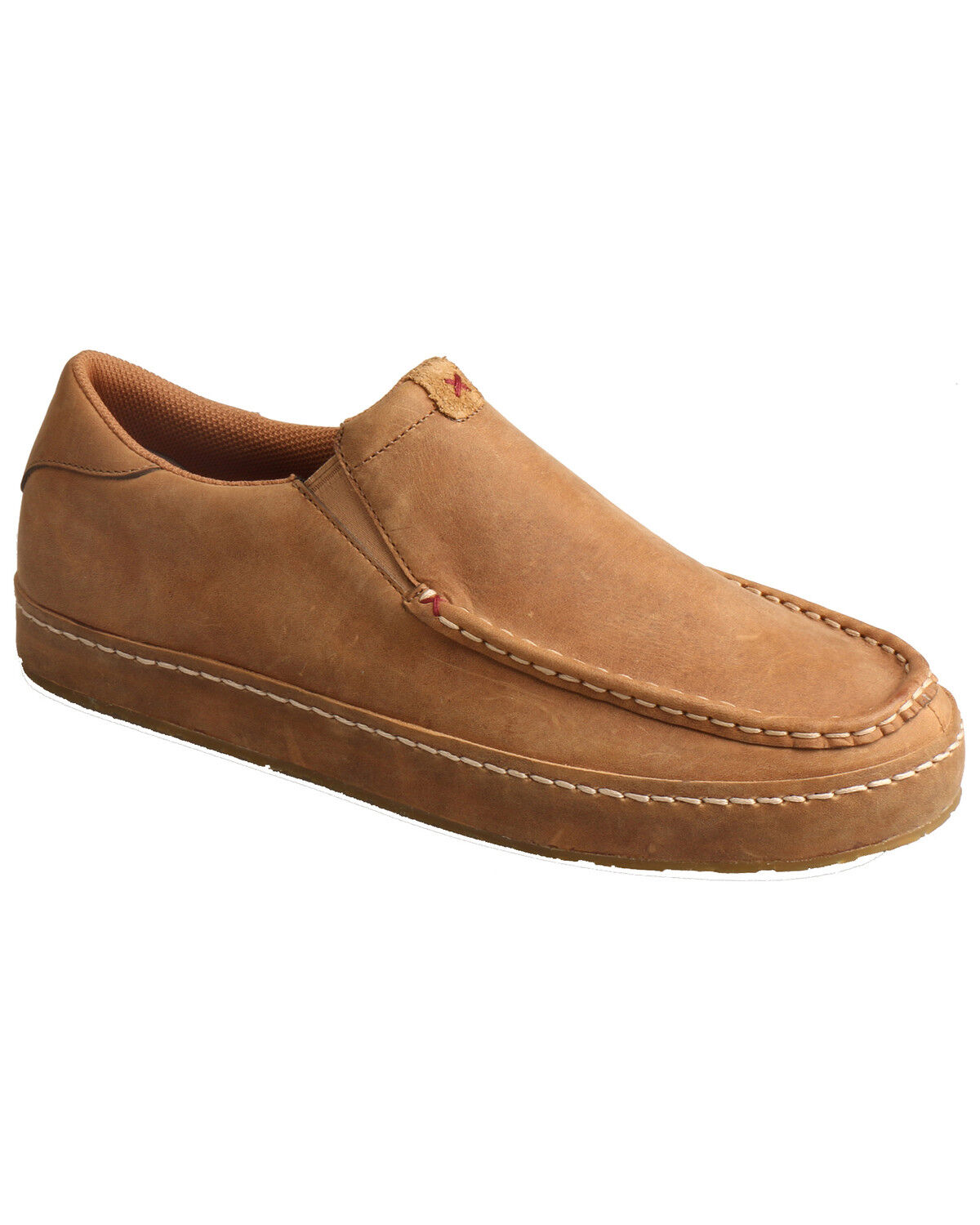 twisted x men's slip on casual moc shoes