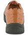 Roper Ostrich Print Leather Slip-On Shoes, Buttercup, hi-res