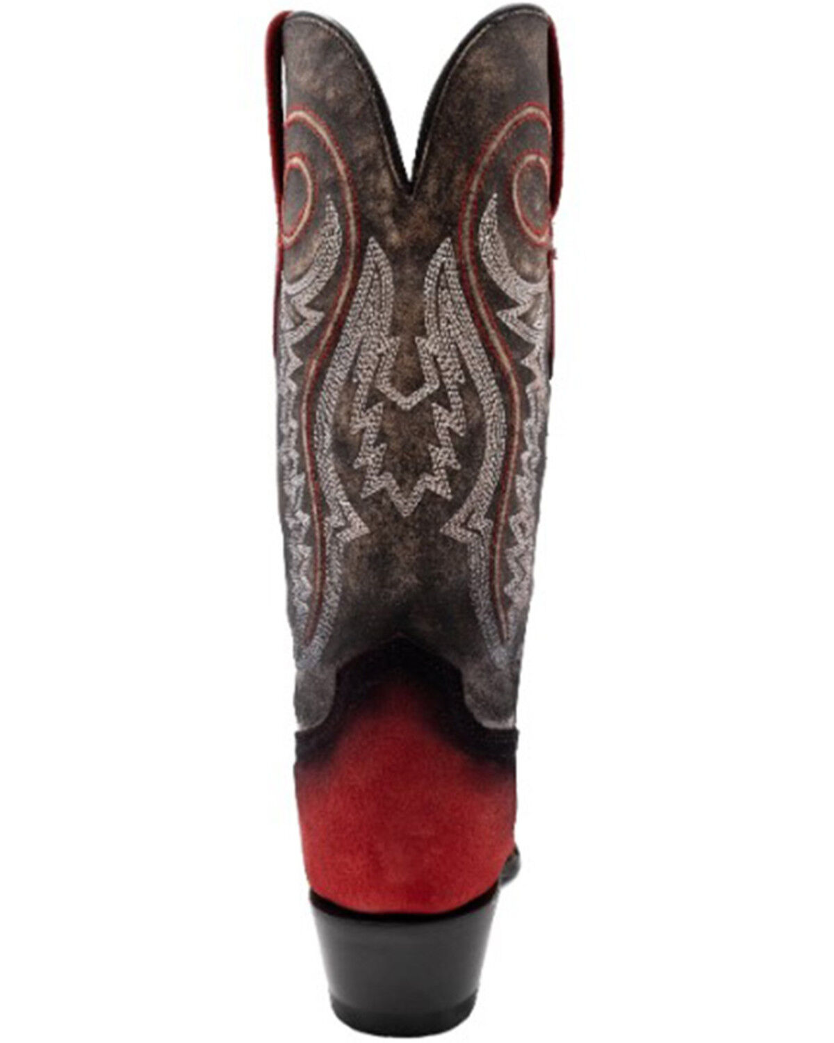 Image #5 - Ferrini Women's Roughrider Western Boots - Snip Toe, Red, hi-res