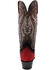 Image #5 - Ferrini Women's Roughrider Western Boots - Snip Toe, Red, hi-res
