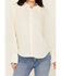 Image #3 - Shyanne Women's Long Sleeve Cut Out Western Shirt , Cream, hi-res