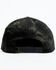 Black Clover Men's Camo Print Clover Nation Embroidered Flag Solid Ball Cap, Camouflage, hi-res