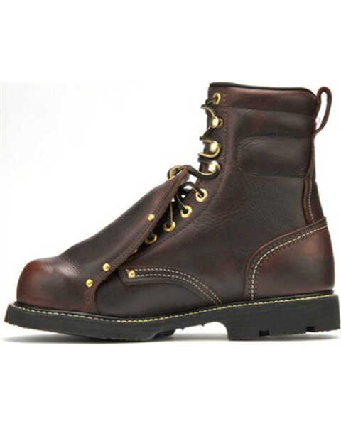 Image #2 - Carolina Men's Domestic Met Guard Boots - Steel Toe, Dark Brown, hi-res