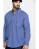 Ariat Men's FR Cobalt Print Liberty Long Sleeve Work Shirt, Blue, hi-res
