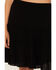 Image #2 - Wild Moss Women's Ruffle Mini Skirt, Black, hi-res