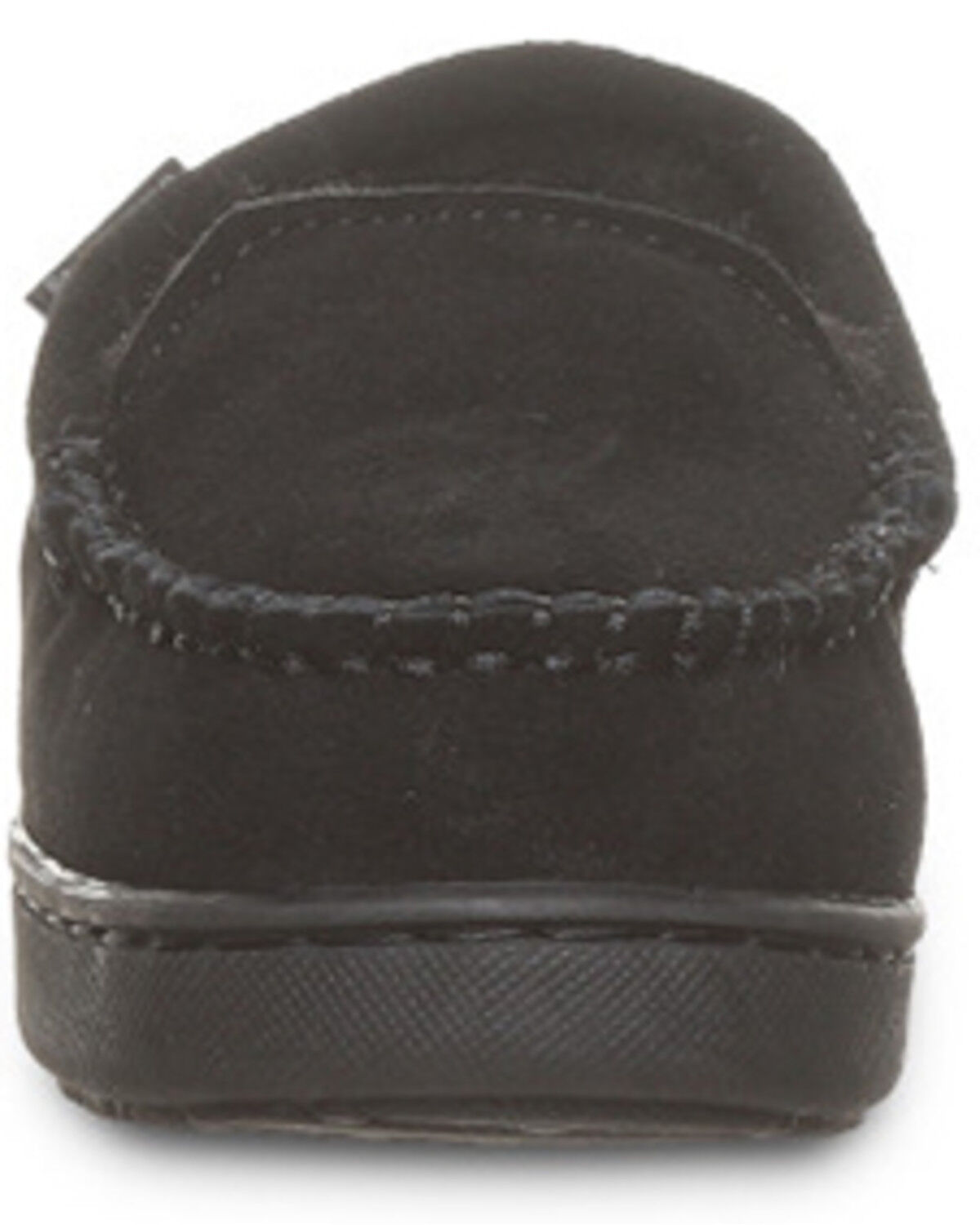 Image #4 - Bearpaw Girls' Jamie Slippers, Black, hi-res
