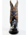 Image #4 - Dan Post Men's Eel Exotic Blue Western Boots - Square Toe , Multi, hi-res