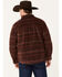 Image #4 - Cinch Men's Polar Fleece Striped Long Sleeve Flannel Jacket, , hi-res