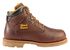 Image #2 - Chippewa Men's Waterproof & Insulated 6" Lace-Up Work Boots - Soft Toe, Brown, hi-res