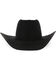Rodeo King Men's Brick 5X Fur Felt Cowboy Hat, Black, hi-res