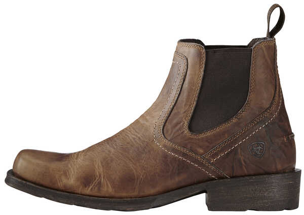 Image #2 - Ariat Men's Midtown Rambler Western Boots - Square Toe, Light Brown, hi-res