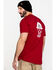Image #2 - Ariat Men's Rebar Cotton Strong Roughneck Graphic Work T-Shirt , Red, hi-res