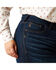 Image #4 - Ariat Women's Julianna Dark Wash Perfect Rise Trouser Stretch Denim Jeans - Plus, Dark Wash, hi-res