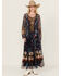 Image #2 - Johnny Was Women's Embroidered Mesh Maxi Dress, Black, hi-res