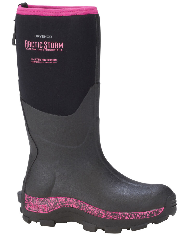Dryshod Women S Pink Arctic Storm Winter Work Boots Country