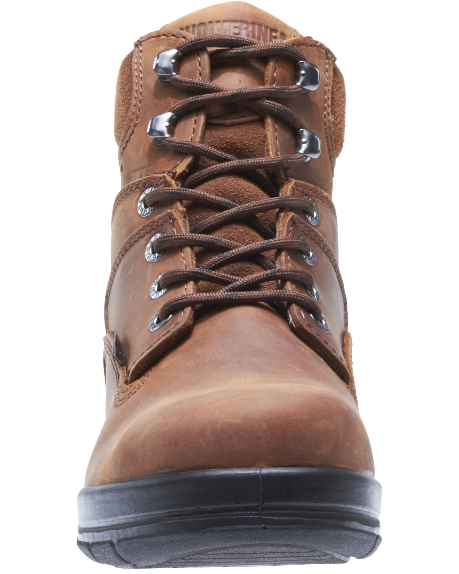 Image #5 - Wolverine Men's Durashocks Work Boots - Soft Toe, Brown, hi-res