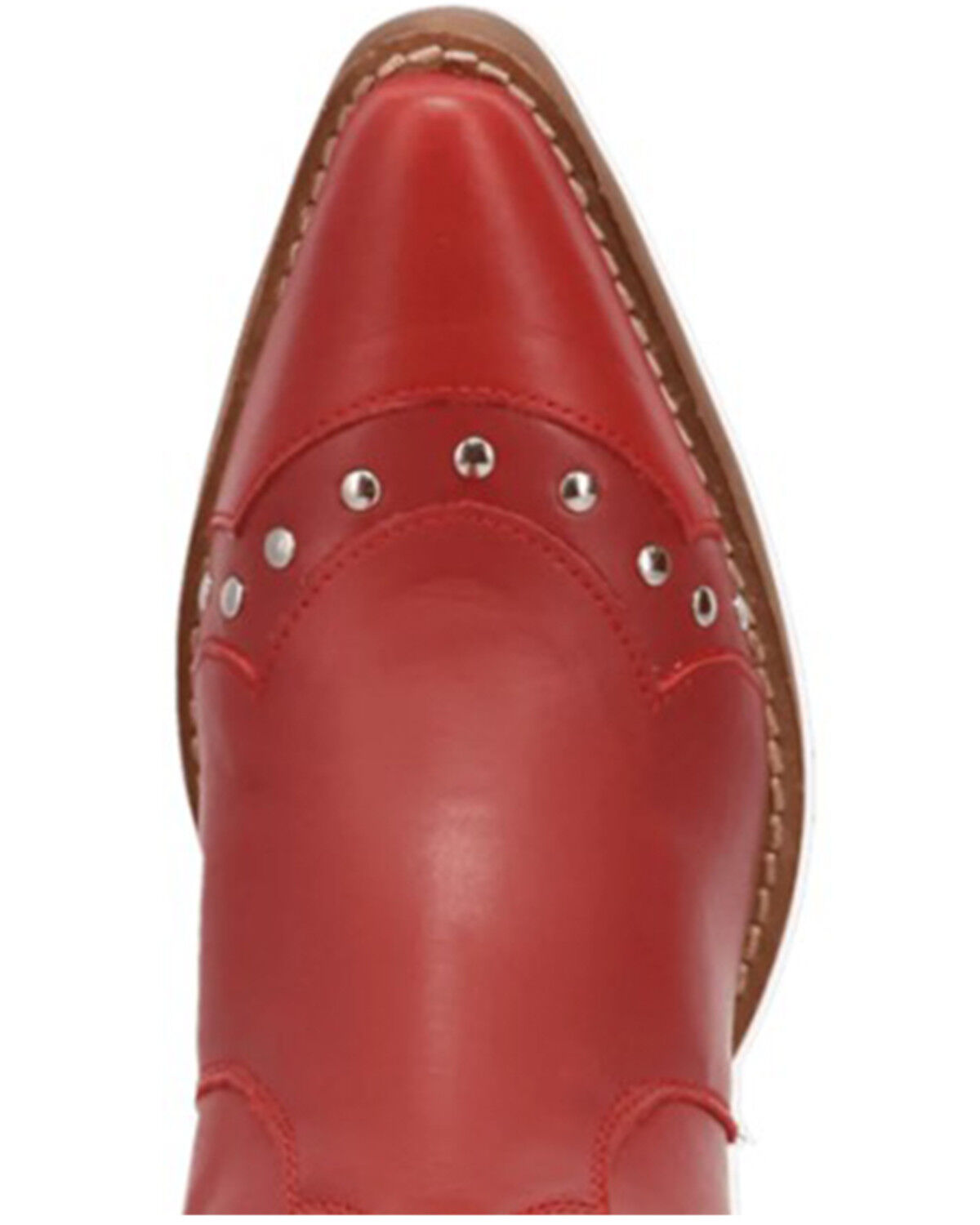 Image #6 - Dingo Women's Sweet Treat Western Boots - Snip Toe, Red, hi-res