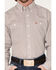 Image #3 - George Strait by Wrangler Men's Lone Sleeve Button Down Print Western Shirt, Red, hi-res