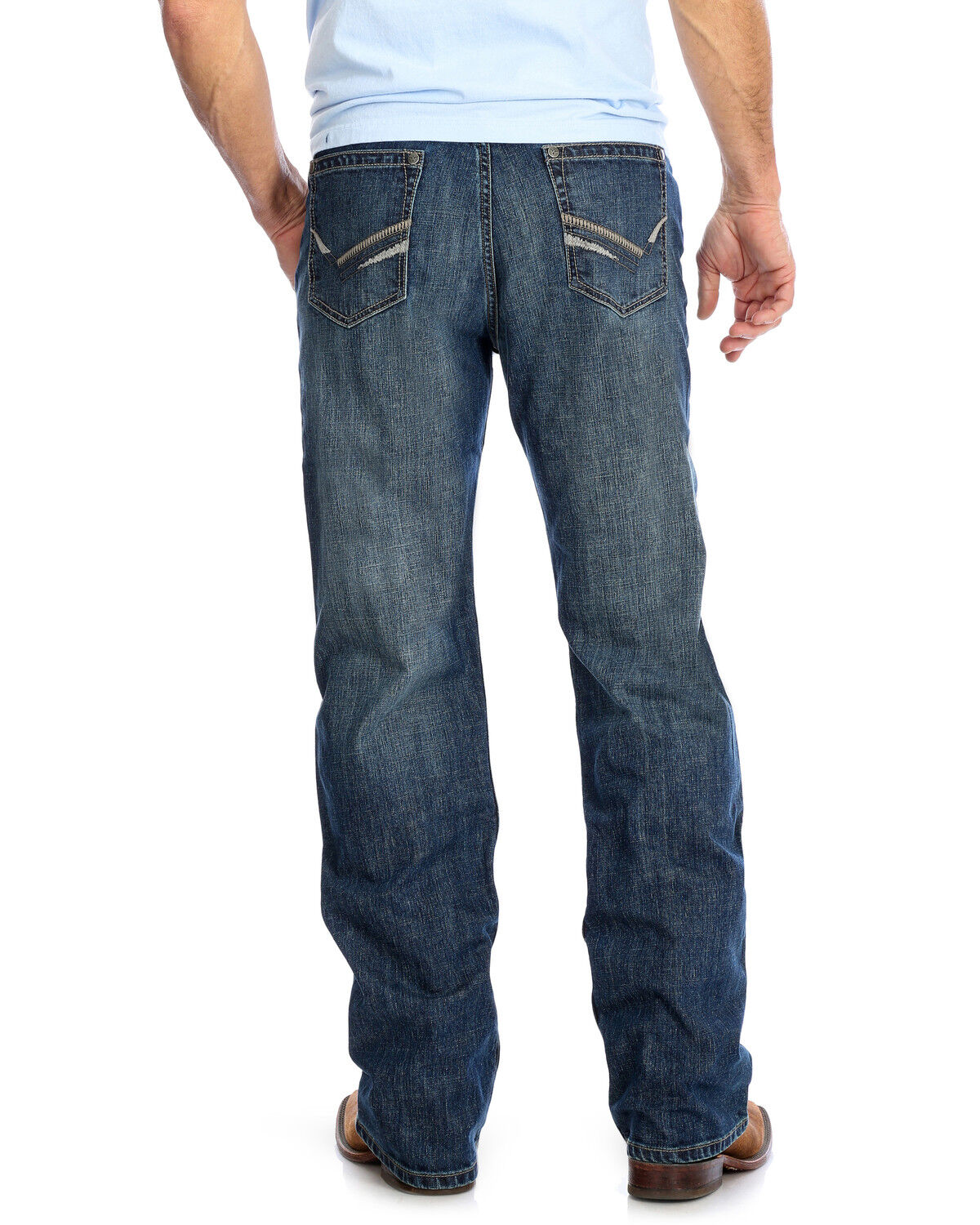 wrangler jeans relaxed bootcut mens