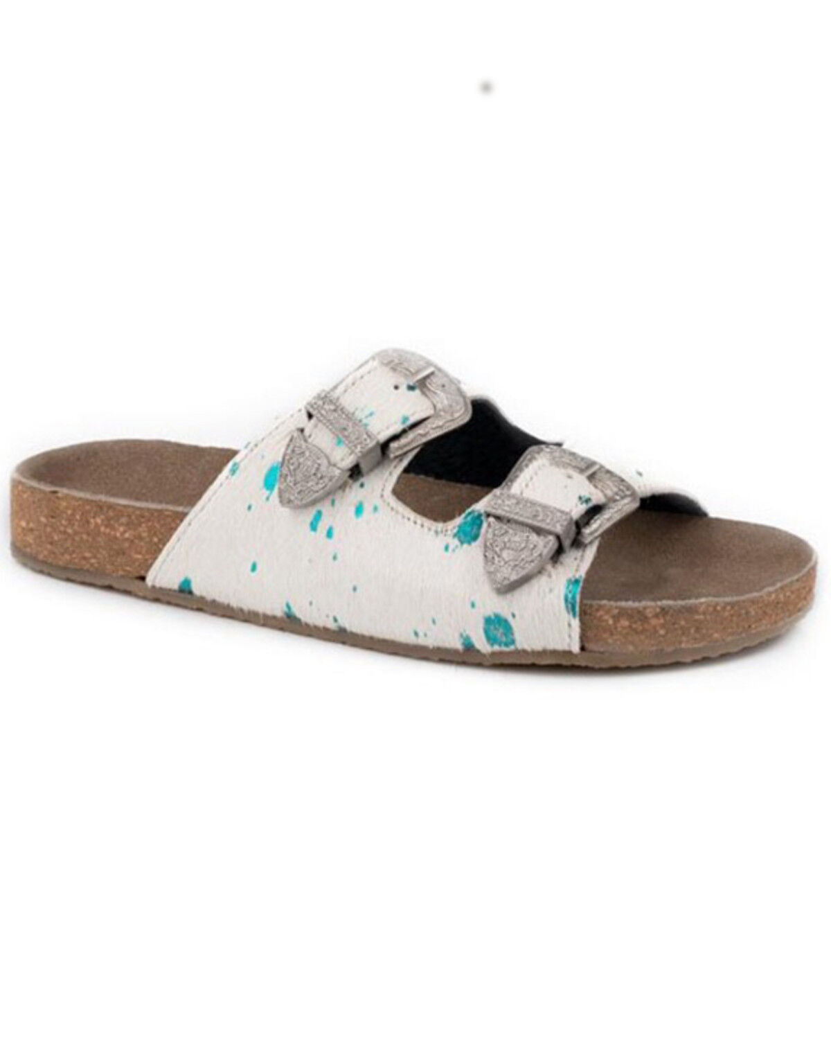 Image #1 - Roper Women's Desiree Sandals, White, hi-res