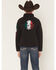 Image #1 - RANK 45® Boys' Mexico Flag Seal Softshell Jacket, Black, hi-res