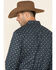 Cody James Core Men's Party Turtle Floral Print Long Sleeve Western Shirt , Navy, hi-res