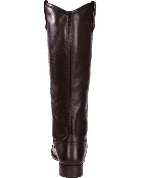 Image #7 - Frye Women's Melissa Button Riding Boots - Round Toe, Black, hi-res