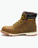 Image #3 - CAT Workwear Men's 67" 247 Work Boots - Steel Toe, Brown, hi-res