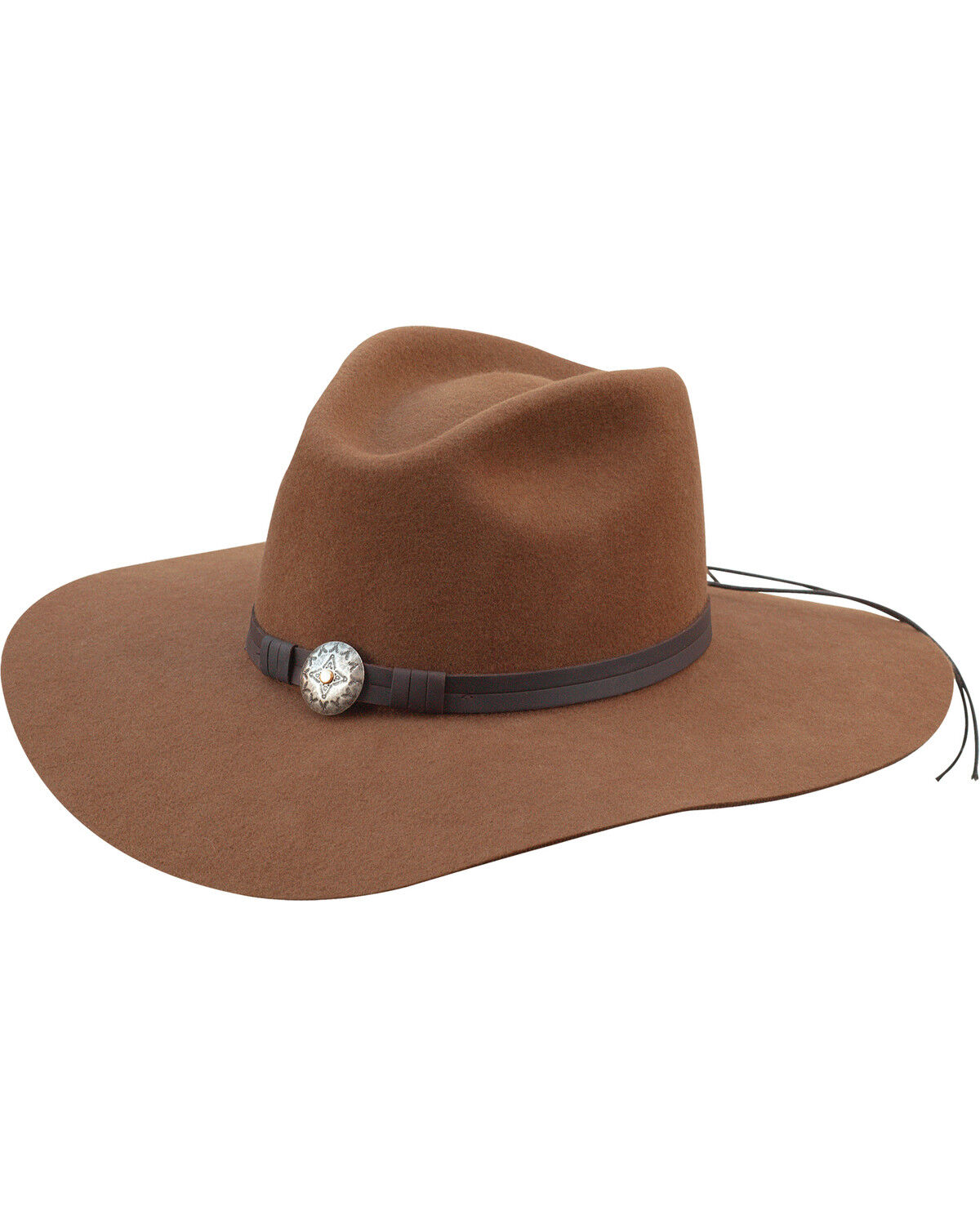 Image #1 - Silverado Women's Scarlett Crushable Felt Western Fashion Hat, Pecan, hi-res