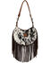 Image #1 - STS Ranchwear by Carroll Women's Cowhide Nellie Fringe Shoulder Bag, Multi, hi-res