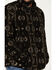 Image #3 - Rock & Roll Denim Men's Southwestern Print Berber Pullover, Charcoal, hi-res