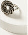 Image #1 - Shyanne Women's Soleil Silver Rope Statement Ring, Silver, hi-res