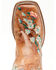 Macie Bean Women's Rose Garden Western Boots - Broad Square Toe, Honey, hi-res