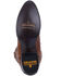 Image #7 - Dan Post Men's Tempe Full Quill Ostrich Western Boots -  Medium Toe, Saddle Tan, hi-res