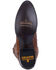 Image #7 - Dan Post Men's Tempe Full Quill Ostrich Western Boots - Round Toe, Saddle Tan, hi-res