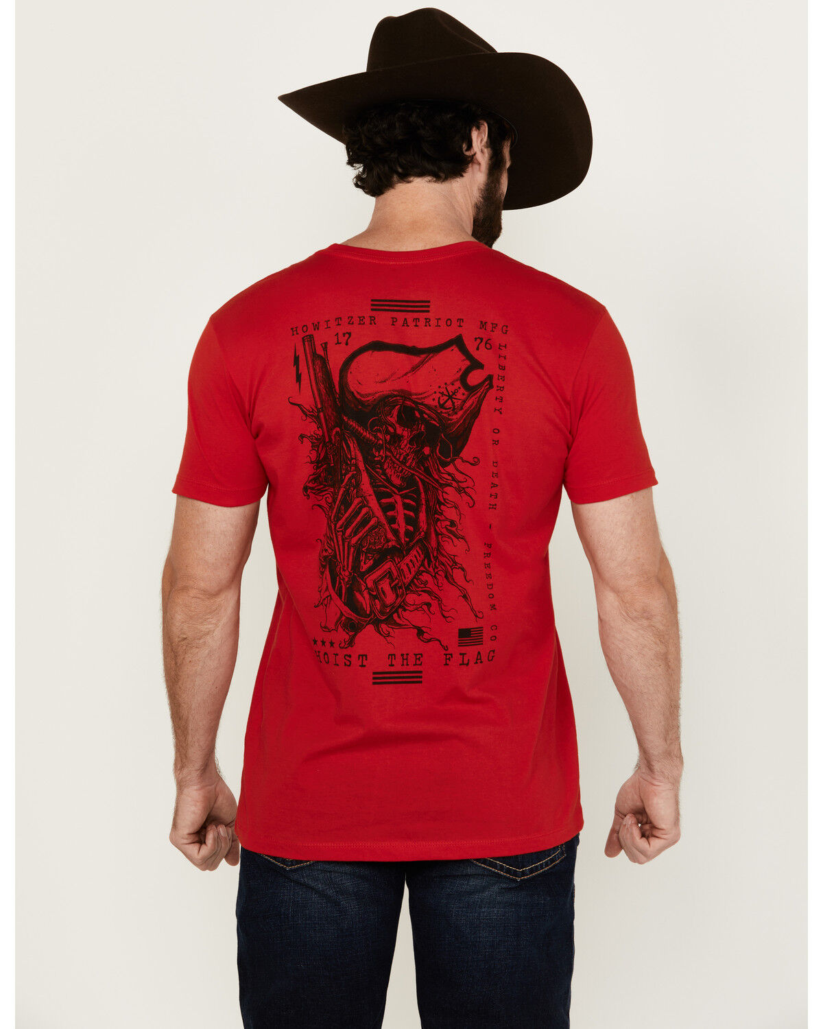 Image #1 - Howizter Men's Hoist The Flag Short Sleeve Graphic T-Shirt, , hi-res