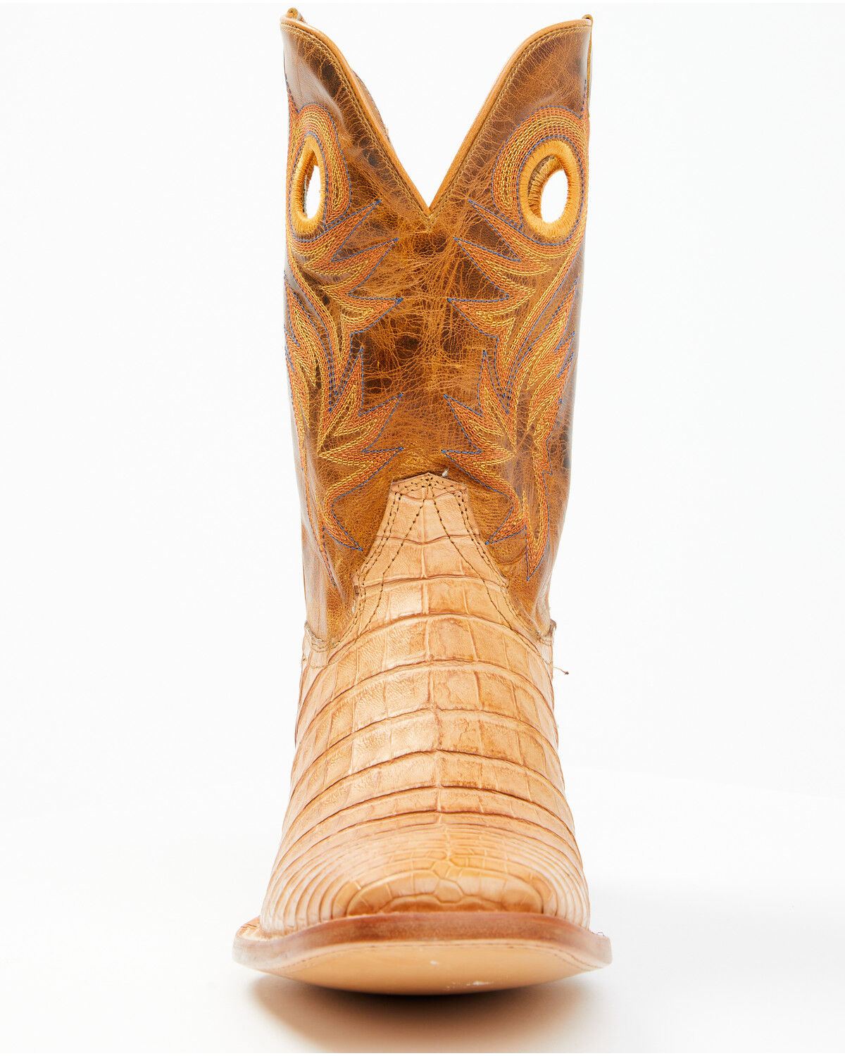 Image #4 - Cody James Men's Exotic Caiman Belly Western Boots - Broad Square Toe, , hi-res