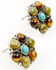Image #2 - Shyanne Women's Bisbee Falls Silver Longhorn & Cross 6-Piece Earrings Set, Silver, hi-res