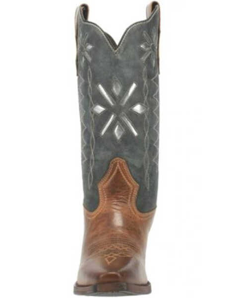 Image #5 - Laredo Women's Passion Flower Western Boots - Snip Toe, Cognac, hi-res